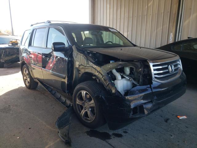 HONDA PILOT EXL 2013 with VIN 5FNYF4H62DB043859 - Photo from auction