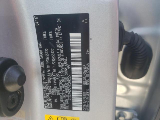 Photo 10 from auction – 2017 LEXUS RX 350 BAS with VIN 2T2ZZMCA7HC064235