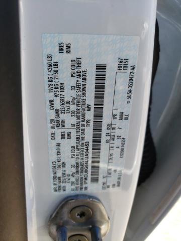Photo 10 from auction – 2020 FORD ESCAPE SE with VIN 1FMCU0G64LUA94453