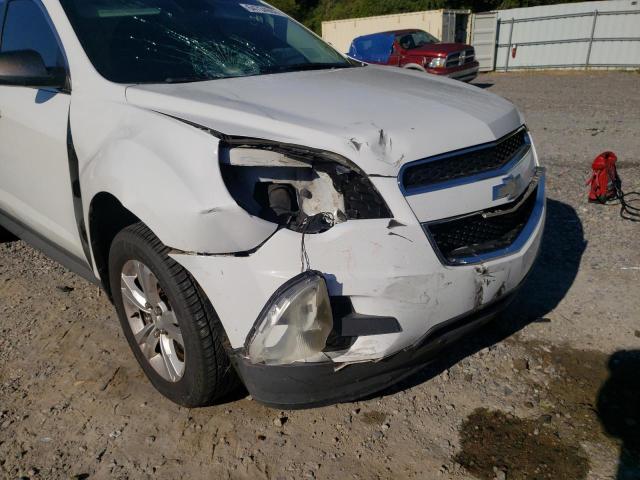 Photo 9 from auction – 2012 CHEVROLET EQUINOX LS with VIN 2GNALBEK9C1310164