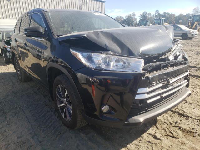 TOYOTA HIGHLANDER 2017 with VIN 5TDJZRFH3HS424325 - Photo from auction