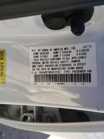 Photo 10 from auction – 2013 ACURA TL with VIN 19UUA8F26DA012242