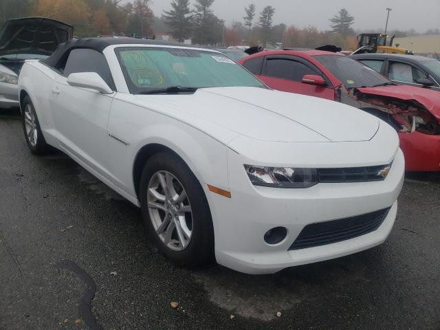 CHEVROLET CAMARO LT 2015 with VIN 2G1FD3D38F9112959 - Photo from auction