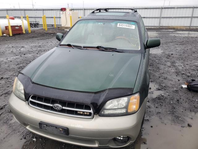 Photo 9 from auction – 2001 SUBARU LEGACY OUT with VIN 4S3BH806517643196