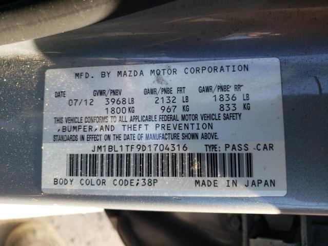 Photo 10 from auction – 2013 MAZDA 3 I with VIN JM1BL1TF9D1704316