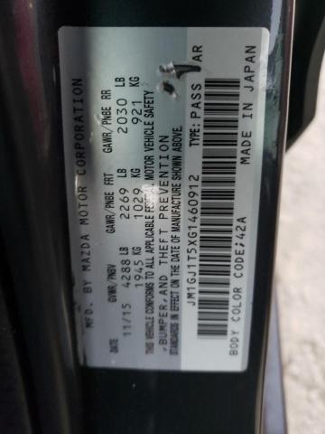 Photo 10 from auction – 2016 MAZDA 6 TOURING with VIN JM1GJ1T5XG1460912