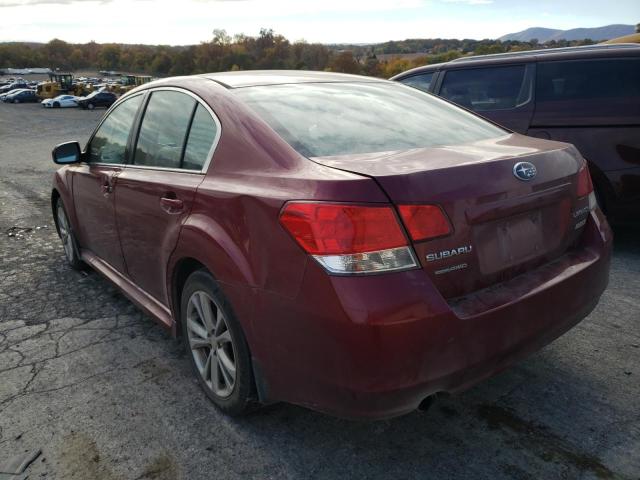 Photo 3 from auction – 2013 SUBARU LEGACY 2.5 with VIN 4S3BMBB68D3035240