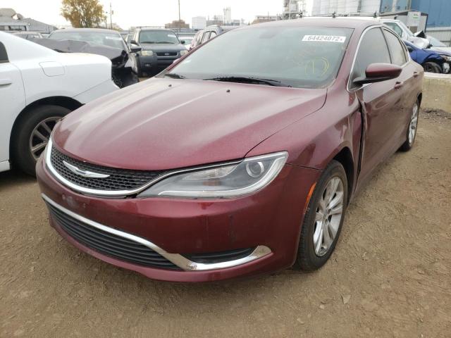 Photo 2 from auction – 2015 CHRYSLER 200 LIMITE with VIN 1C3CCCAB9FN628869