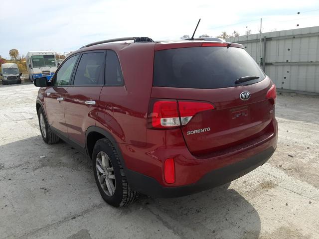 Photo 3 from auction – 2014 KIA SORENTO with VIN 5XYKTDA71EG546293