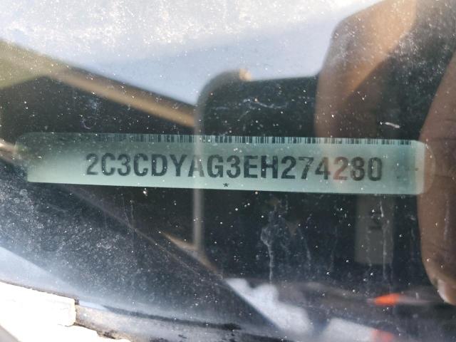 Photo 10 from auction – 2014 DODGE CHALLENGER with VIN 2C3CDYAG3EH274280