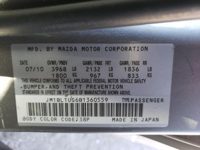 Photo 10 from auction – 2011 MAZDA 3 I with VIN JM1BL1UG6B1360559