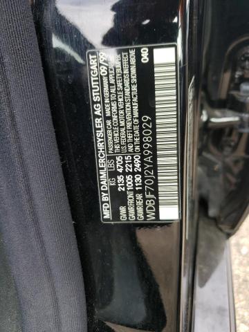 Photo 10 from auction – 2000 MERCEDES-BENZ E 430 with VIN WDBJF70J2YA998029