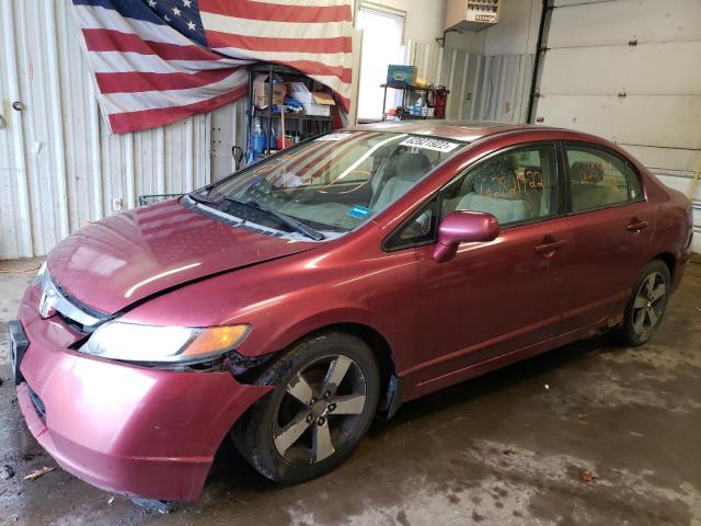 Photo 2 from auction – 2008 HONDA CIVIC EX with VIN 2HGFA16878H512339