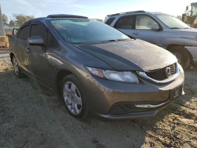 HONDA CIVIC LX 2014 with VIN 2HGFB2F59EH545525 - Photo from auction