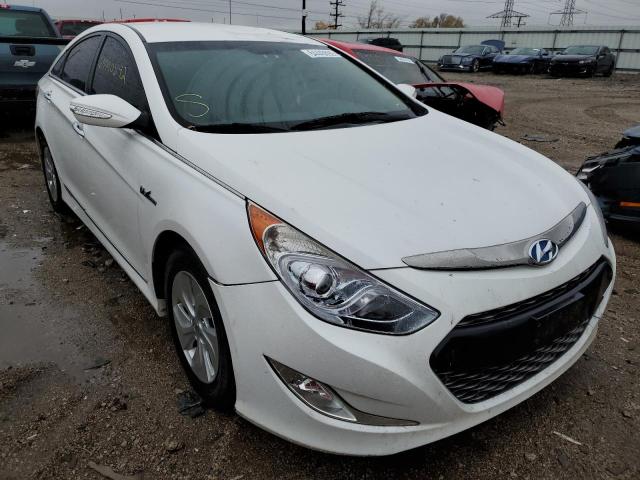 HYUNDAI SONATA HYB 2013 with VIN KMHEC4A42DA092875 - Photo from auction