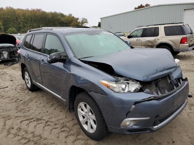 TOYOTA HIGHLANDER 2013 with VIN 5TDBK3EH3DS258292 - Photo from auction