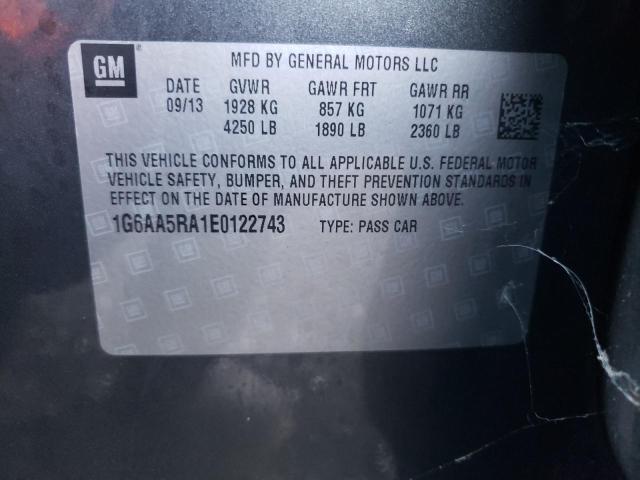 Photo 10 from auction – 2014 CADILLAC ATS with VIN 1G6AA5RA1E0122743
