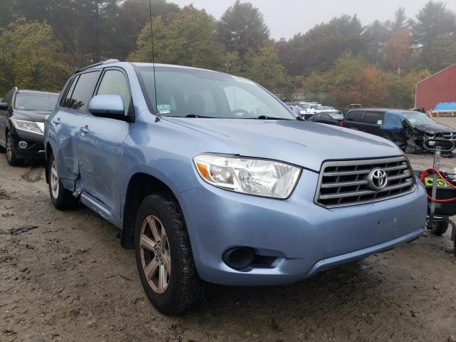 TOYOTA HIGHLANDER 2010 with VIN 5TDBK3EH0AS016359 - Photo from auction