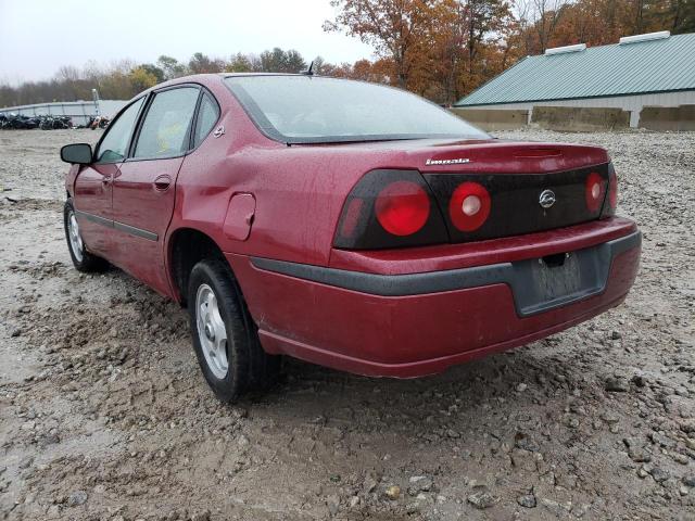 Photo 3 from auction – 2005 CHEVROLET IMPALA with VIN 2G1WF52E559334268