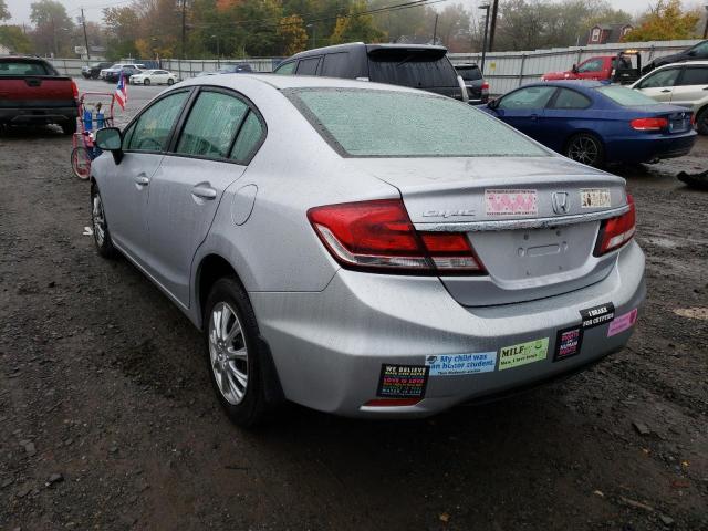 Photo 3 from auction – 2013 HONDA CIVIC LX with VIN 19XFB2F5XDE030316
