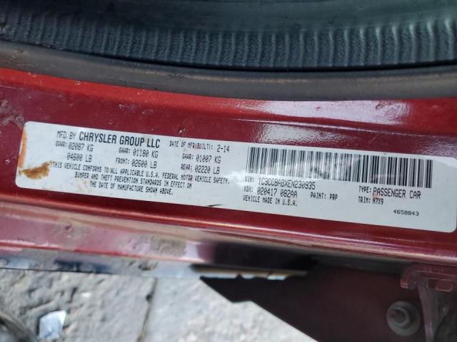 Photo 10 from auction – 2014 CHRYSLER 200 LX with VIN 1C3CCBABXEN230935