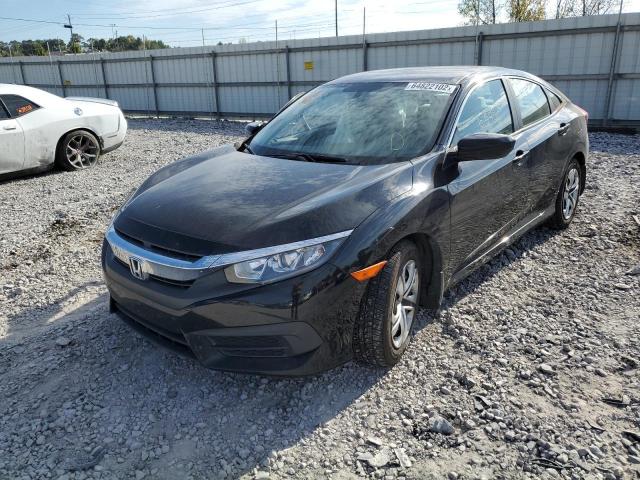 Photo 2 from auction – 2017 HONDA CIVIC LX with VIN 19XFC2F56HE055152