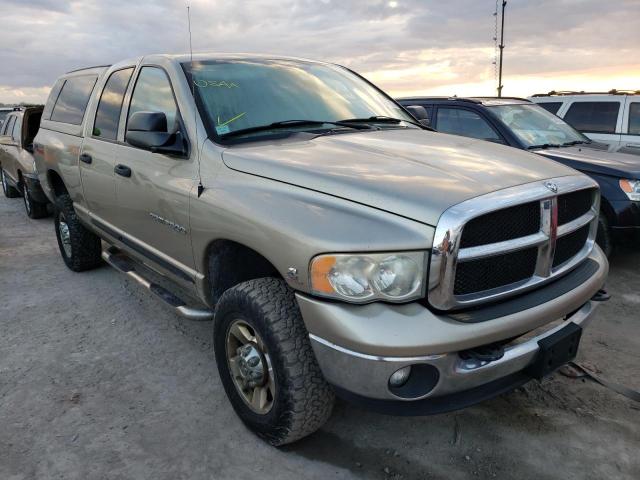 DODGE RAM 2500 S 2005 with VIN 3D7KS28C15G780290 - Photo from auction