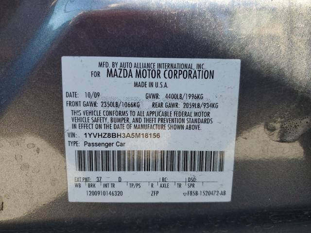Photo 10 from auction – 2010 MAZDA 6 I with VIN 1YVHZ8BH3A5M18156