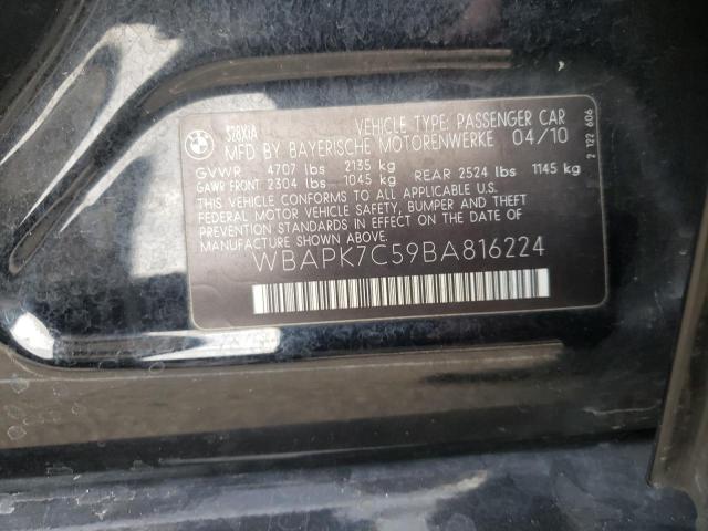 Zdjęcie 10 z aukcji – 2011 BMW 328 XI z VIN WBAPK7C59BA816224