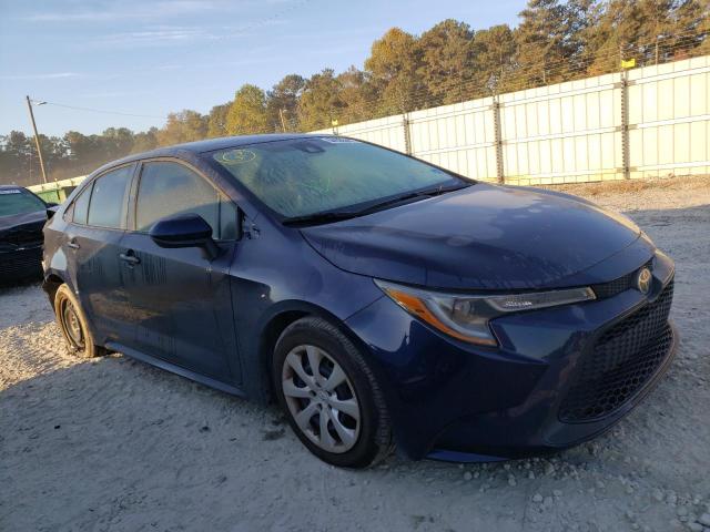 TOYOTA COROLLA LE 2020 with VIN 5YFEPRAE7LP011572 - Photo from auction