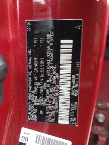 Photo 10 from auction – 2020 TOYOTA HIGHLANDER with VIN 5TDHBRCH2LS001106