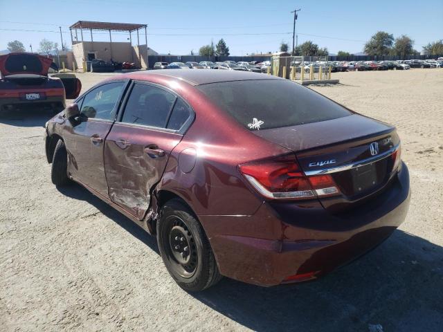 Photo 3 from auction – 2015 HONDA CIVIC LX with VIN 19XFB2F52FE238970