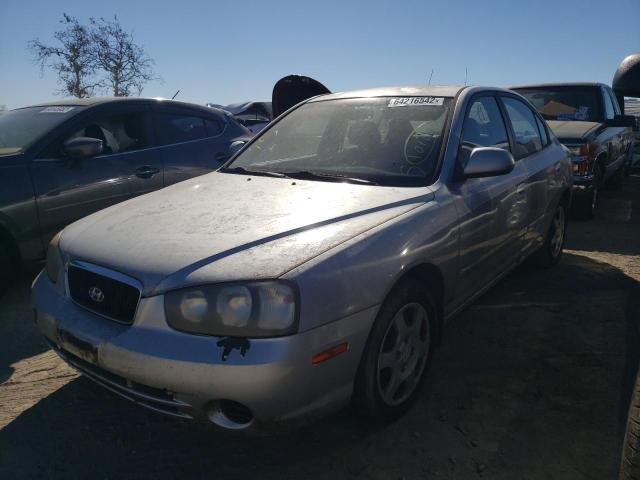 Photo 2 from auction – 2002 HYUNDAI ELANTRA GL with VIN KMHDN45D52U296565