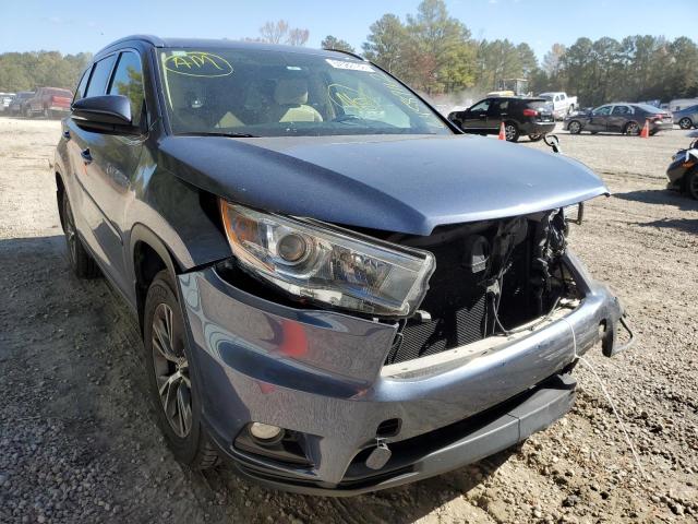 Foto 1 de la subasta – 2016 TOYOTA HIGHLANDER con VIN 5TDJKRFH8GS326877