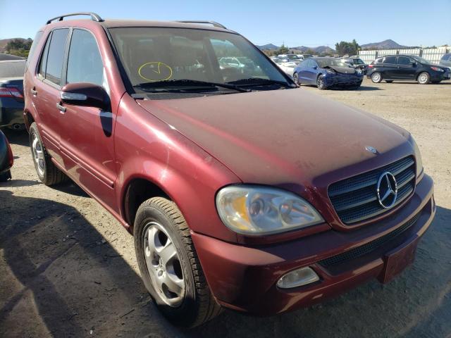 MERCEDES-BENZ ML 320 2002 with VIN 4JGAB54E42A319945 - Photo from auction
