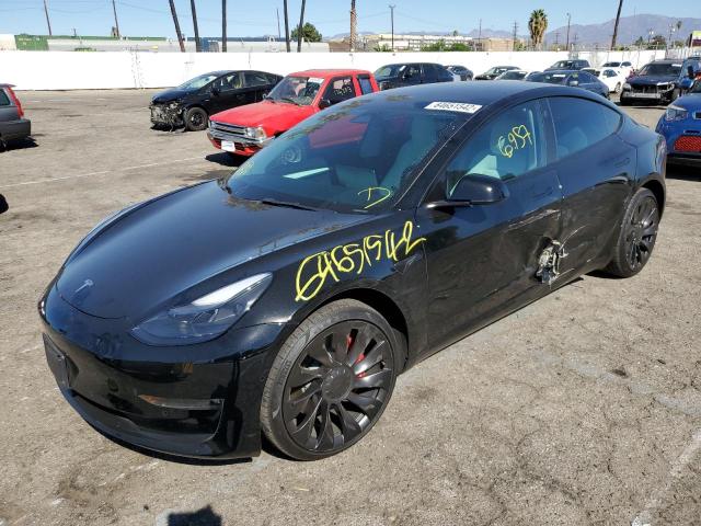 Photo 2 from auction – 2022 TESLA MODEL 3 with VIN 5YJ3E1EC6NF265750
