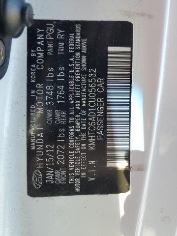 Photo 10 from auction – 2012 HYUNDAI VELOSTER with VIN KMHTC6AD1CU056532