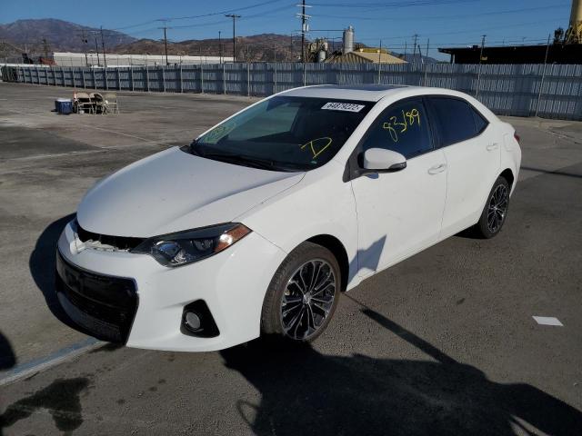 Photo 2 from auction – 2016 TOYOTA COROLLA L with VIN 5YFBURHEXGP406658