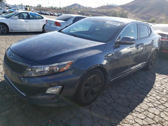 KIA OPTIMA HYB 2014 with VIN KNAGM4AD9E5070681 - Photo from auction