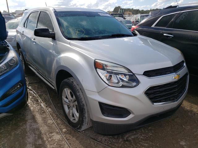 CHEVROLET EQUINOX LS 2017 with VIN 2GNALBEK6H1586843 - Photo from auction