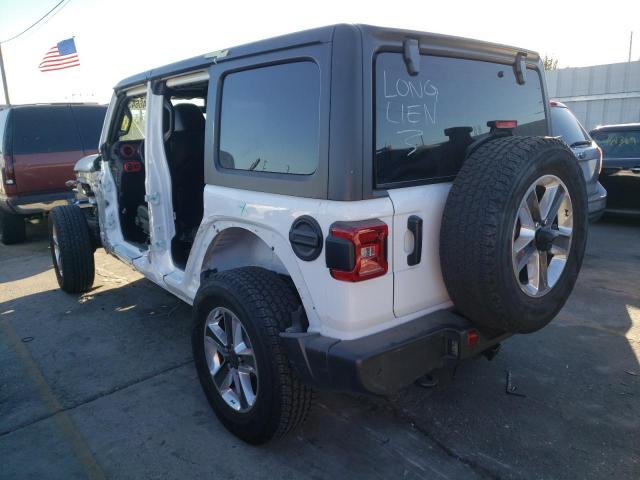 Photo 3 from auction – 2021 JEEP WRANGLER U with VIN 1C4HJXEG7MW787837