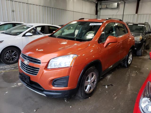 Photo 2 from auction – 2016 CHEVROLET TRAX 1LT with VIN KL7CJLSB0GB656558
