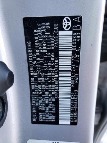 Photo 10 from auction – 2017 TOYOTA COROLLA L with VIN 5YFBURHE8HP576163