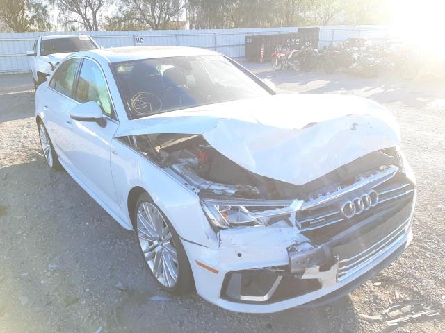 Photo 1 from auction – 2019 AUDI A4 PREMIUM with VIN WAUENAF44KA008569