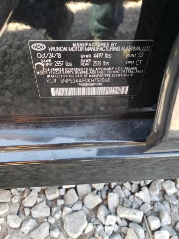 Photo 10 from auction – 2019 HYUNDAI SONATA SE with VIN 5NPE24AF0KH752068