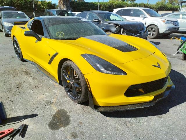 CHEVROLET CORVETTE S 2015 with VIN 1G1YC2D71F5106863 - Photo from auction