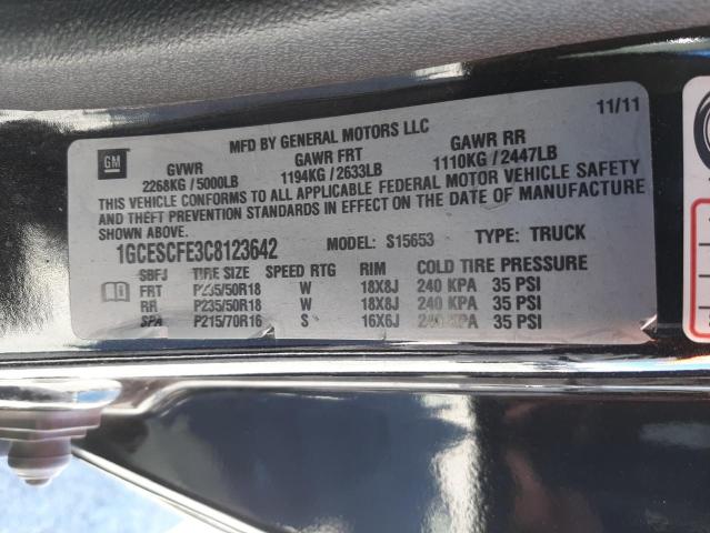 Photo 10 from auction – 2012 CHEVROLET COLORADO L with VIN 1GCESCFE3C8123642