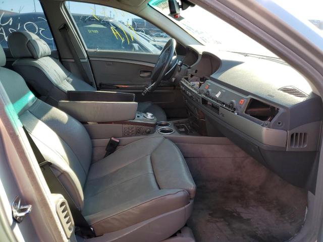 Photo 5 from auction – 2003 BMW 745 LI with VIN WBAGN63483DR10796
