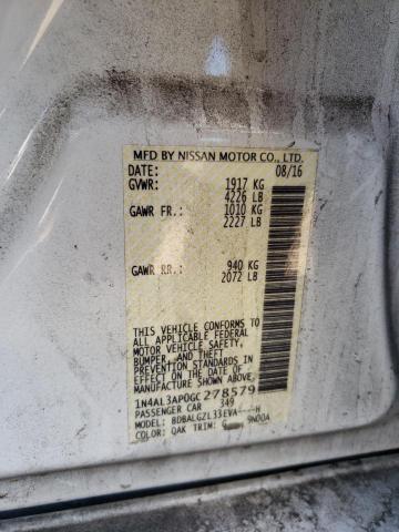 Photo 10 from auction – 2016 NISSAN ALTIMA 2.5 with VIN 1N4AL3AP0GC278579