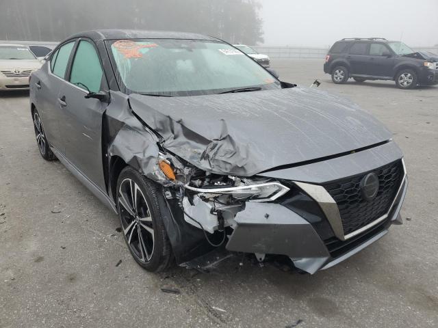 NISSAN SENTRA SR 2022 with VIN 3N1AB8DV7NY222778 - Photo from auction
